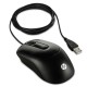 HP X900 Wired Mouse USB Óptico 1000DPI Ambidextro Negro V1S46AA ABB